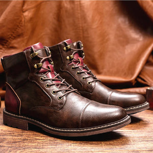 Sven™ - Handgjorda Premium Läder Oxfordkängor För Män