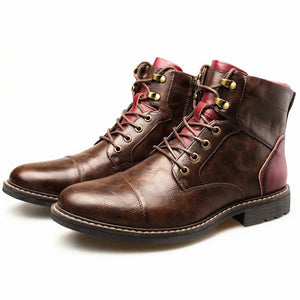 Sven™ - Handgjorda Premium Läder Oxfordkängor För Män
