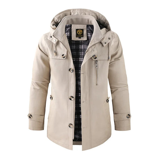 Kalle ™ | Casual polojacka med huva